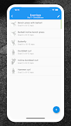 My Workout Log Ảnh chụp màn hình 3