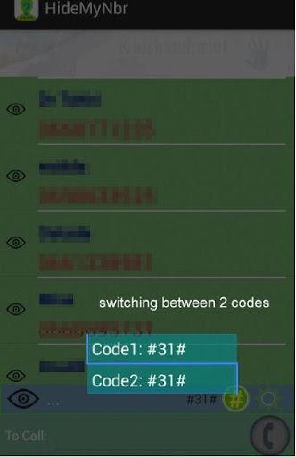 Hide My phone number স্ক্রিনশট 2