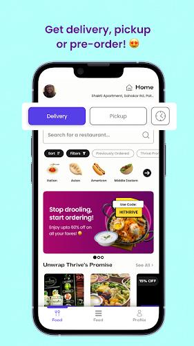 Thrive: Online Food Delivery Screenshot 3