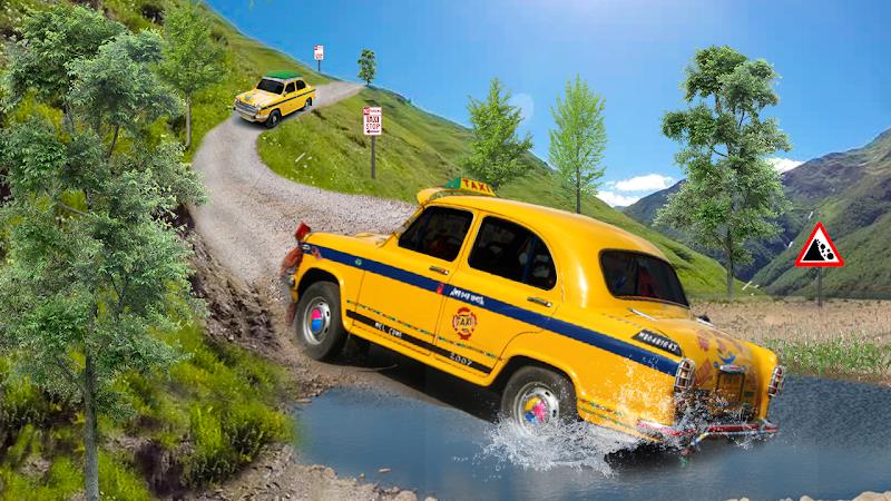 Offroad Taxi Driving Sim 2021 Скриншот 1