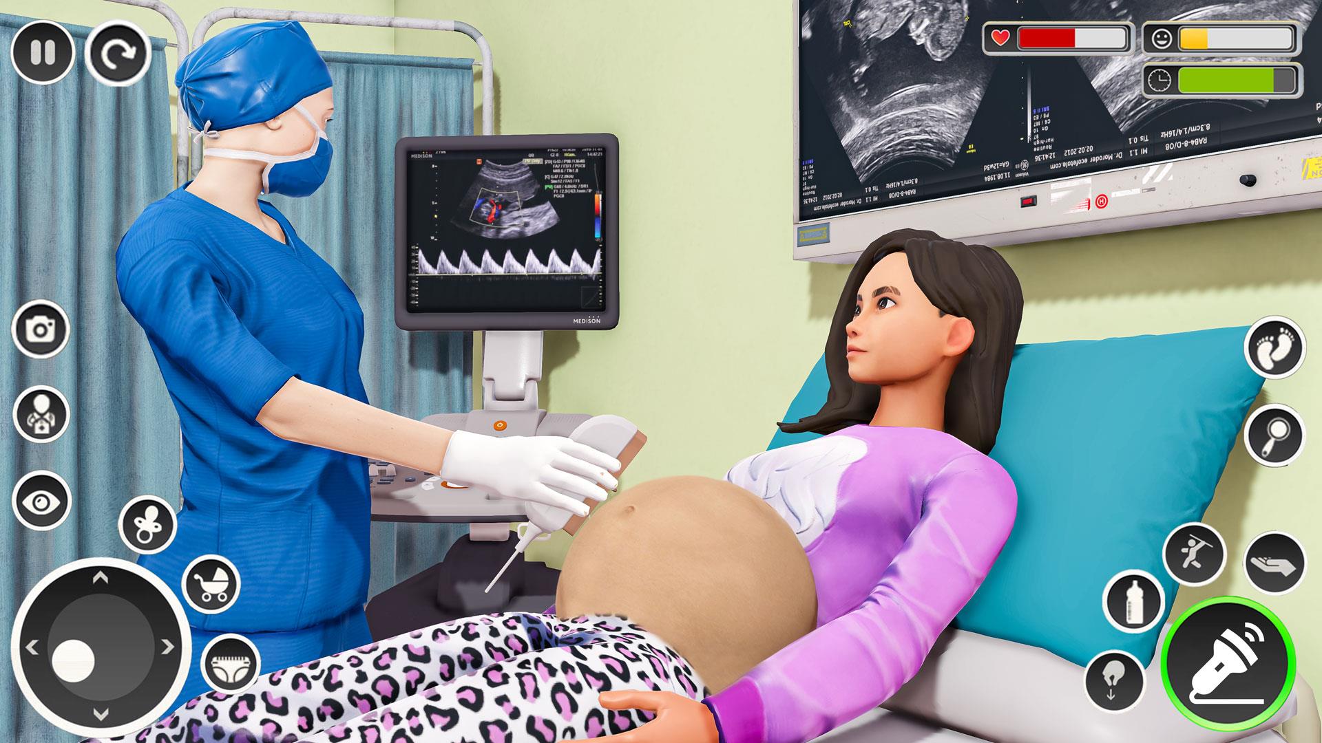 Pregnant Mom Simulator Games Zrzut ekranu 1