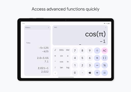 Calculator ภาพหน้าจอ 2