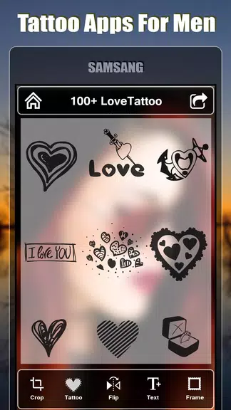 Tattoo design apps for men ဖန်သားပြင်ဓာတ်ပုံ 2