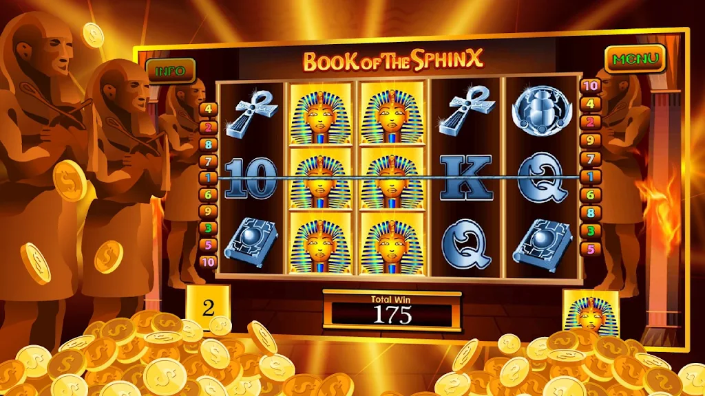 Book Of Sphinx Slot 스크린샷 0