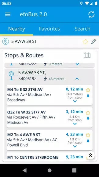 efoBus 2.0 - Transit on time Screenshot 0