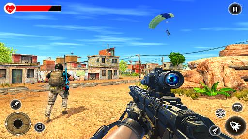 Shooting Squad Battle - Free Offline Shooting Game Captura de pantalla 3