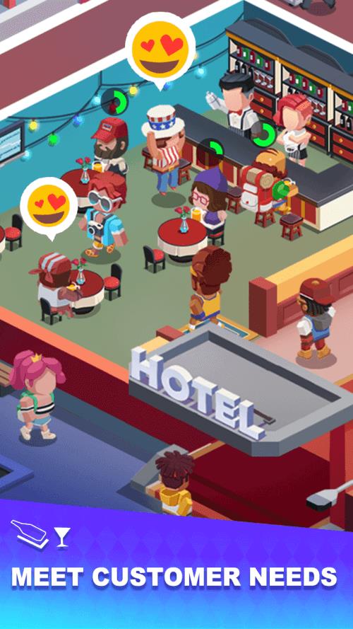 Sim Hotel Tycoon Ekran Görüntüsü 3