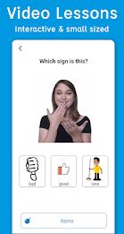 Sign Language ASL Pocket Sign Zrzut ekranu 1