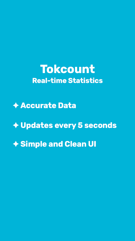 TokCount - TikTok Live Counter Schermafbeelding 0