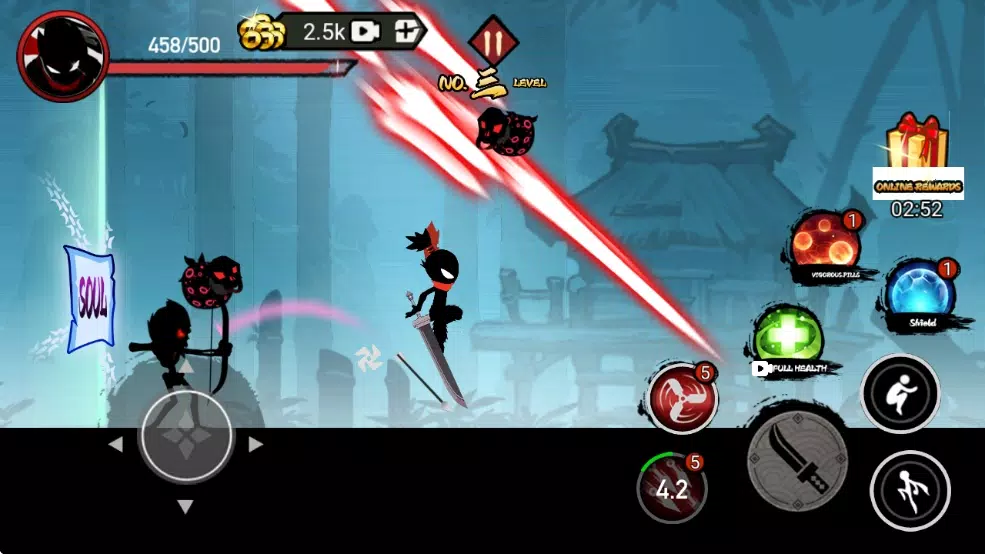 Schermata Stickman Fighting Spirit 3