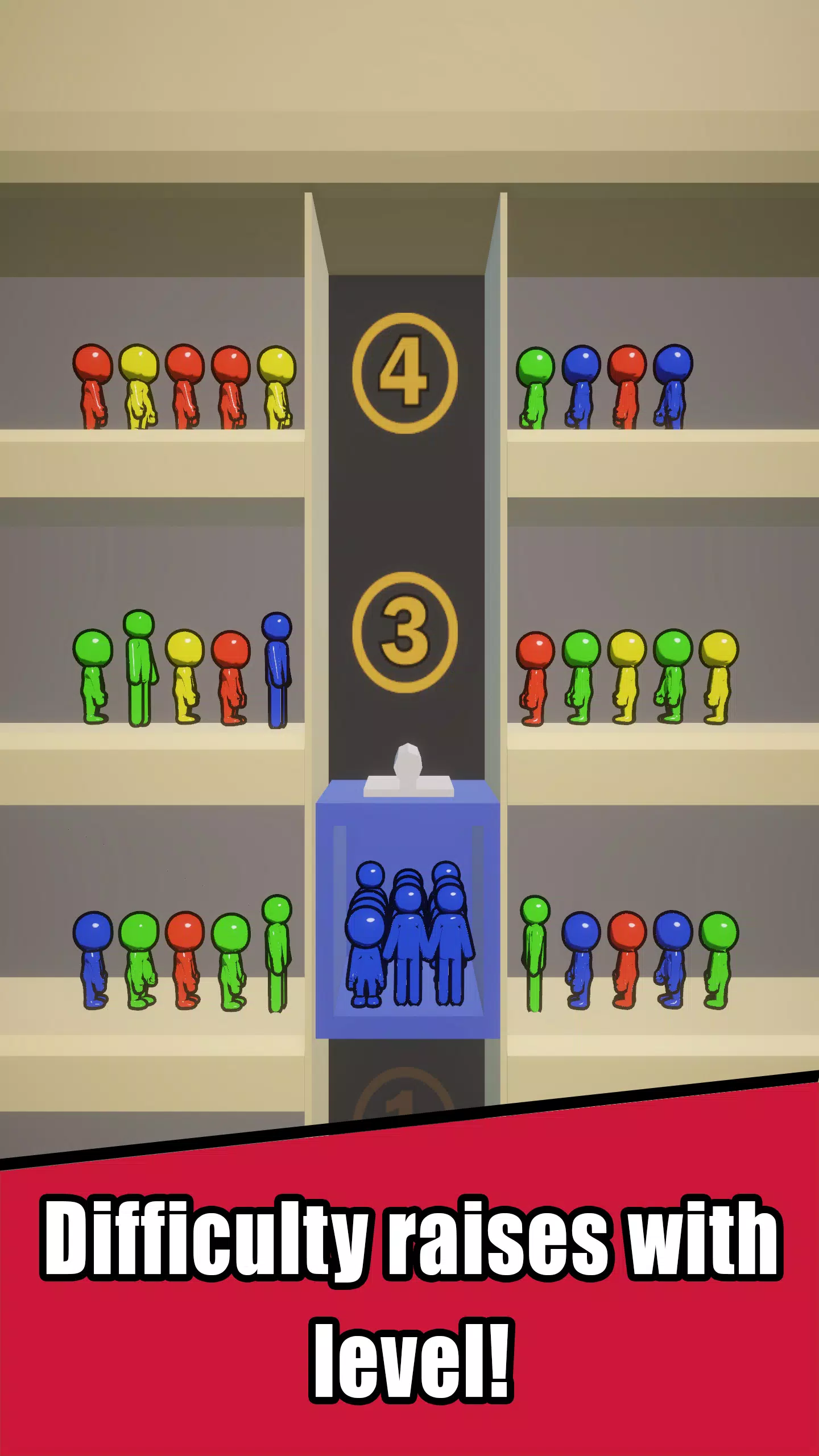 Lift Traffic: elevator game 스크린샷 2