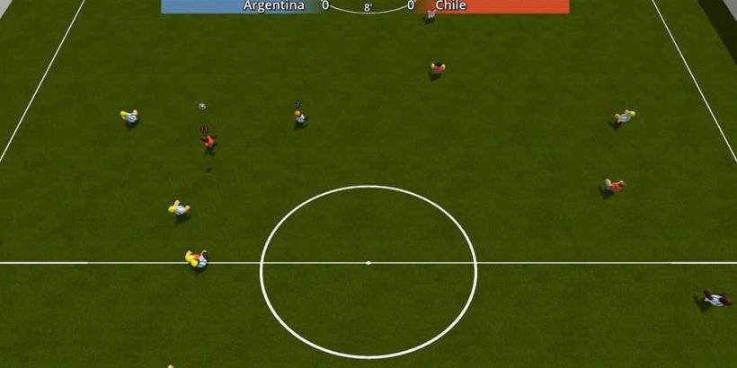 Il calcio retrò 96 porta un'elegante simulazione di calcio sul palmo della tua mano, ora su Android