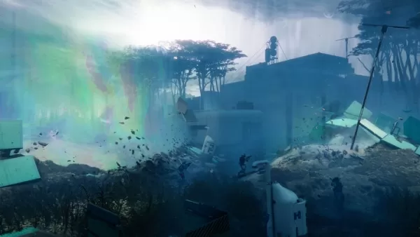 marathon gameplay in a swamp area