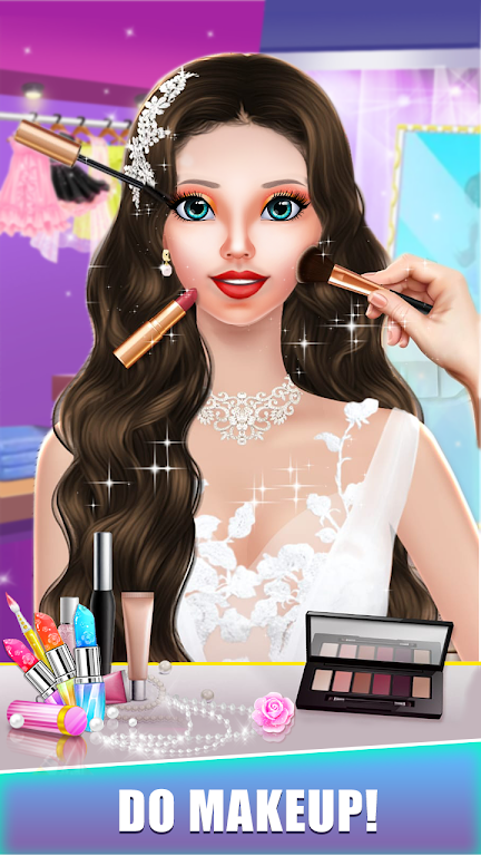 Bridal Wedding Makeup Game Screenshot 0