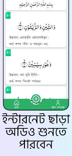 Small 26 Surah (অডিও সহ সূরা) Скриншот 0