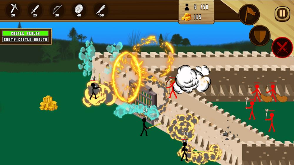 Stickman Age: Stick War Battle ภาพหน้าจอ 3