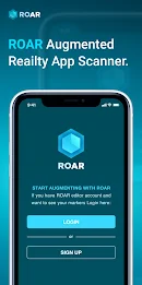 ROAR Augmented Reality App Скриншот 1