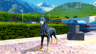 Doberman Dog Simulator Captura de tela 0