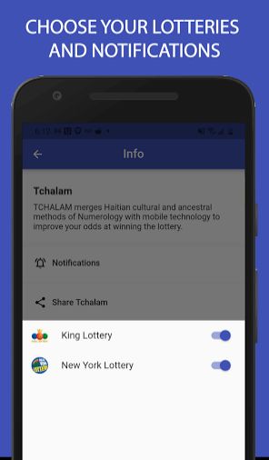 TCHALAM: Lottery with Haitian Spiritual Numbers 스크린샷 0