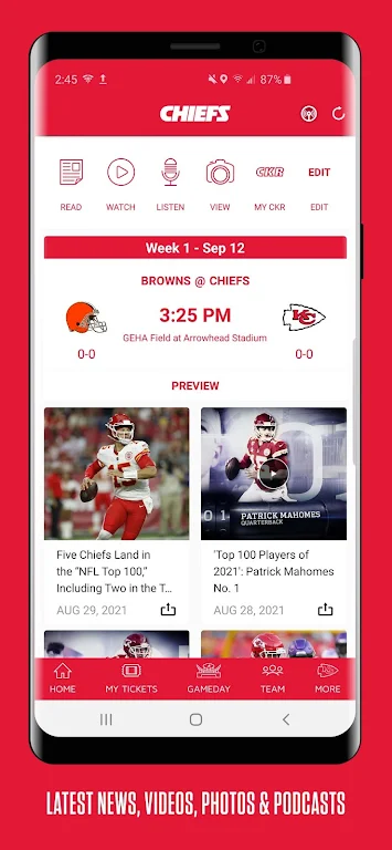 Chiefs Mobile应用截图第1张