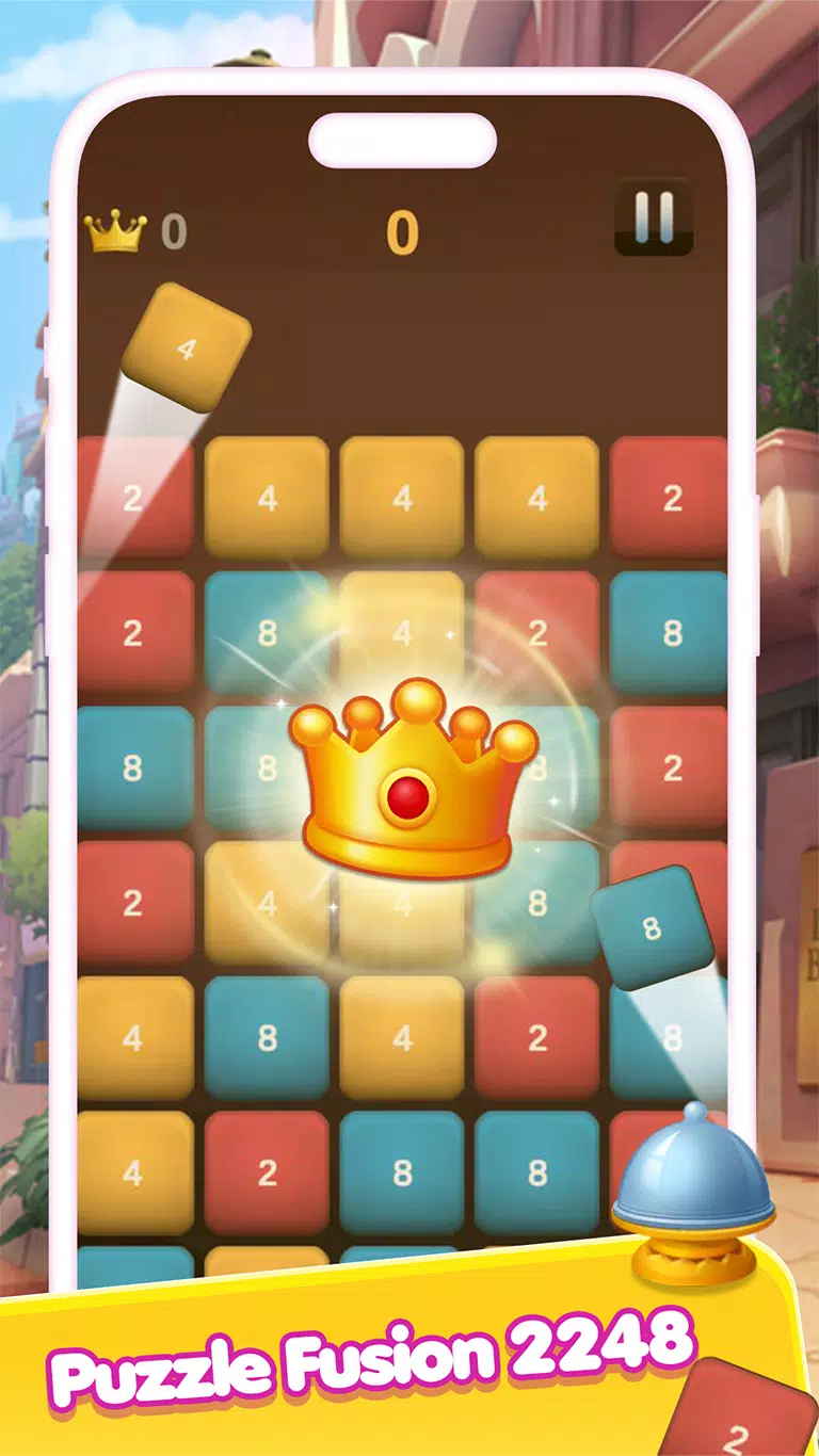 Puzzle Fusion 2248 Game ဖန်သားပြင်ဓာတ်ပုံ 0