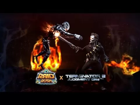 Terminator 2: Day Day Raid Rush Crossover