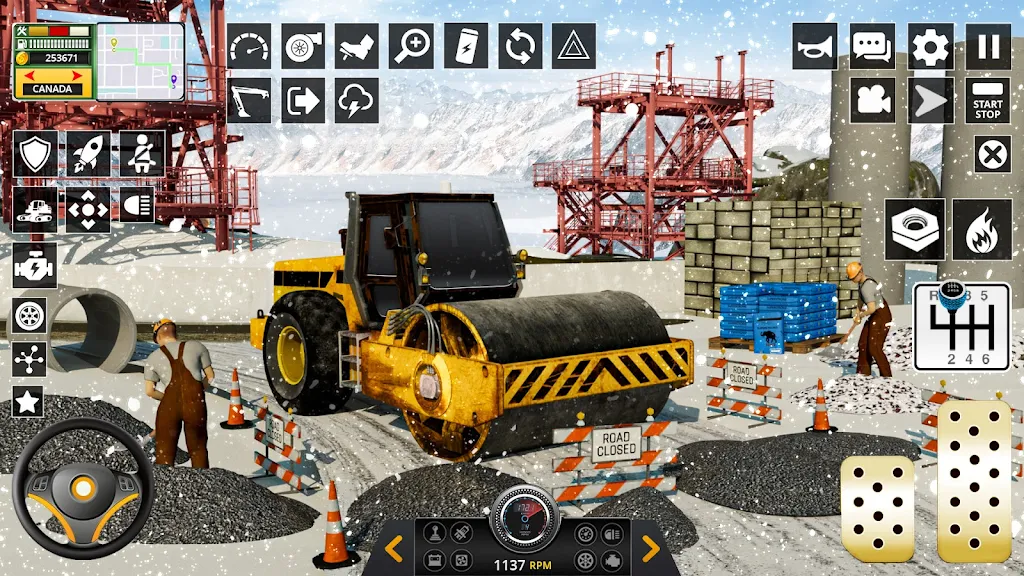 Snow Heavy Construction Game应用截图第2张