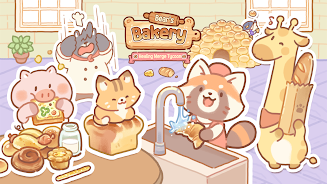 Bear Bakery - Cooking Tycoon 螢幕截圖 0