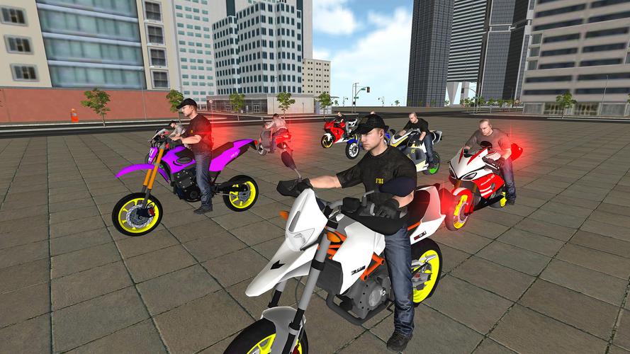 Bike Driving: Police Chase Screenshot 0