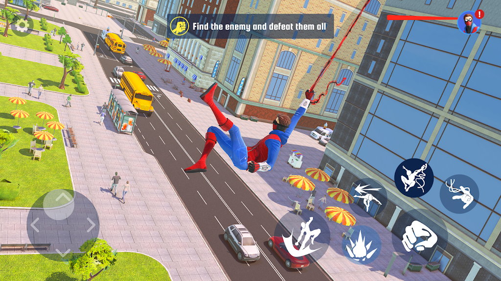 Spider Fighting: Hero Game Screenshot 1