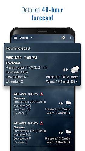 Schermata Sense V2 Flip Clock & Weather 3