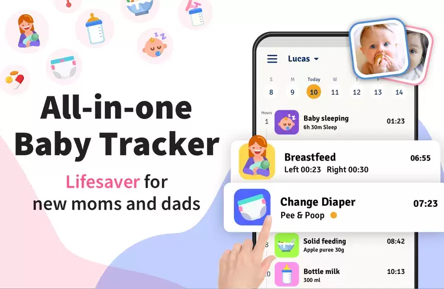 Baby Tracker - Breastfeeding スクリーンショット 0