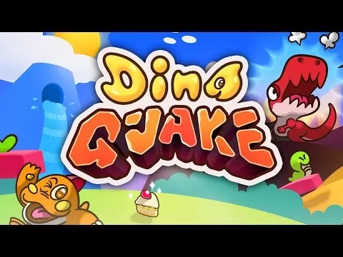Dino Quake Gameplay Screenshot