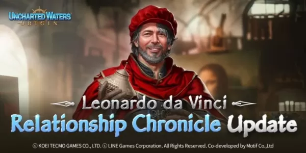 Leonardo da Vinci se une a los orígenes de Waters Uncharted en la última actualización