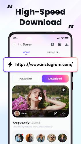 Reels video downloader, repost स्क्रीनशॉट 1