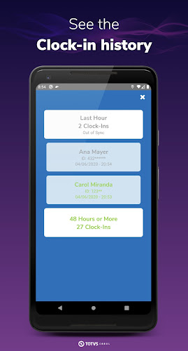 TOTVS RH Clock In Screenshot 3