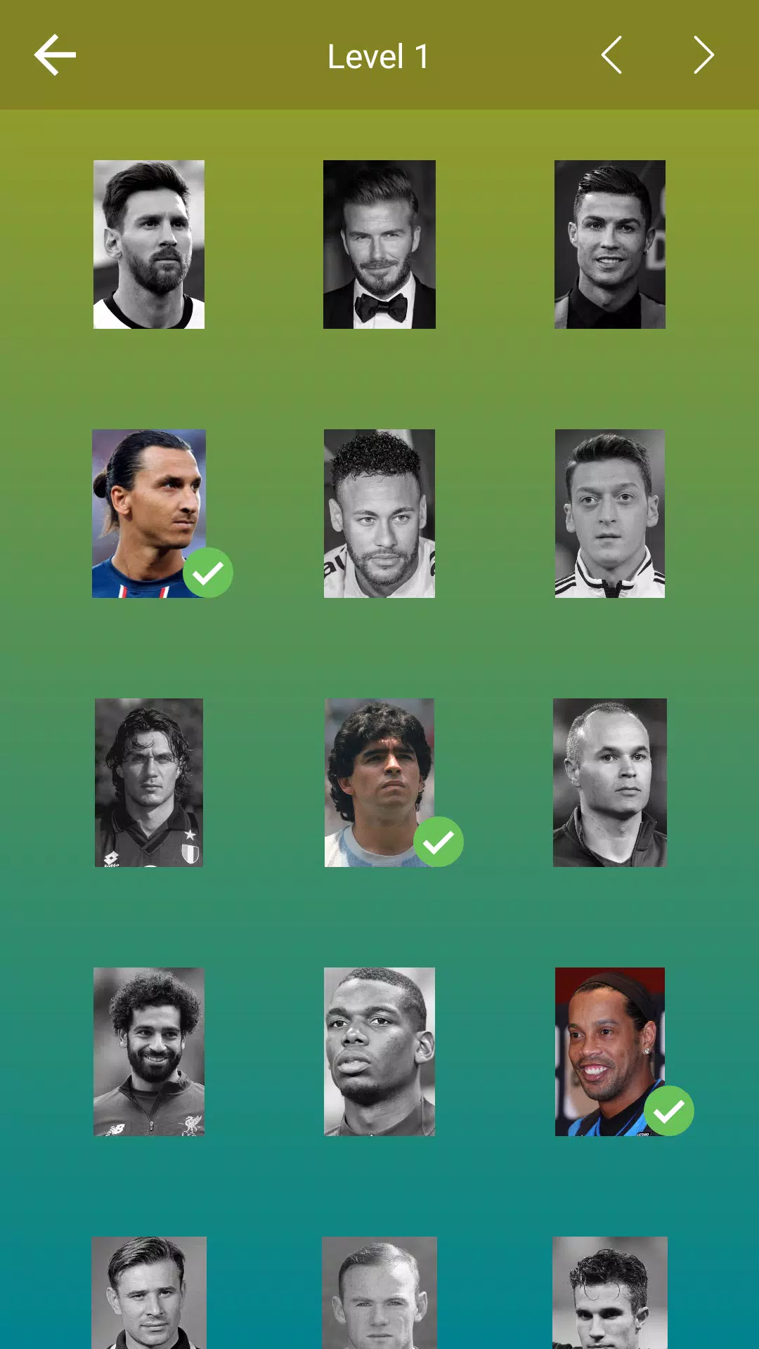 Guess the Soccer Player: Quiz Screenshot 2