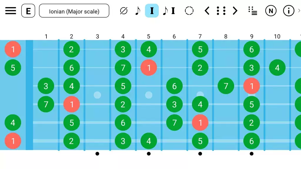 Guitar Fretboard: Scales Скриншот 0