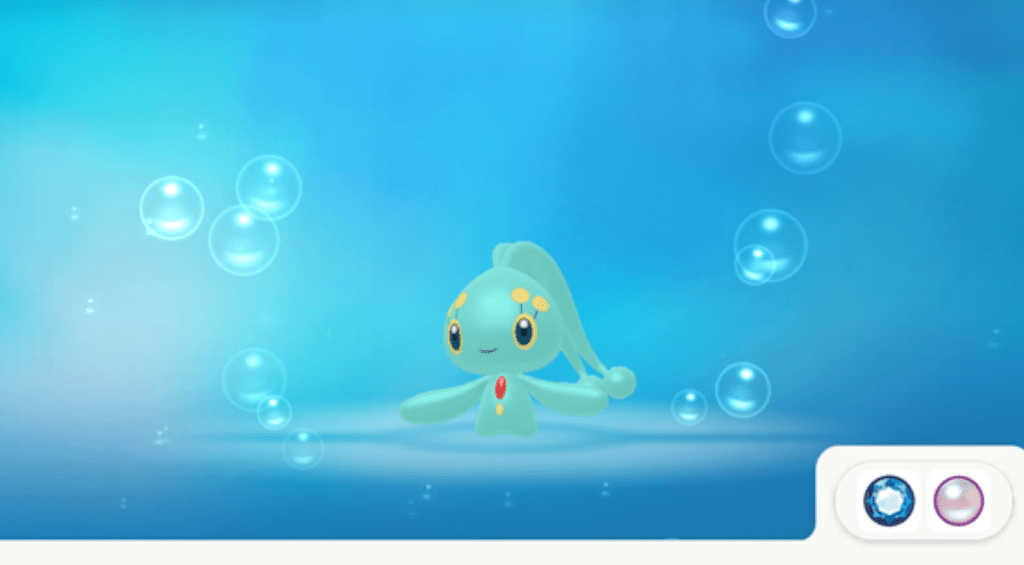 Shiny Manaphy Available Through Pokémon Home
