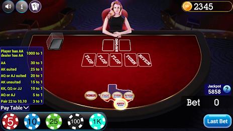 Texas Holdem Progressive Poker应用截图第0张