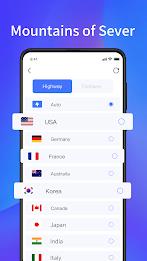 Schermata Correct VPN 2