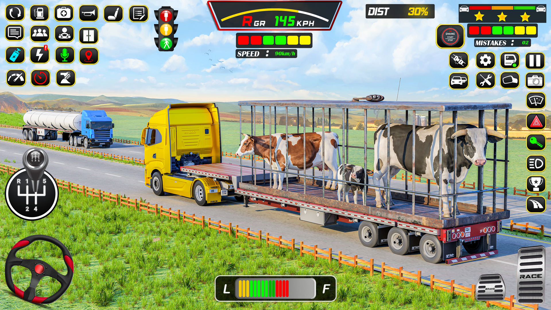 Farm Tractor Driving Game Ảnh chụp màn hình 2