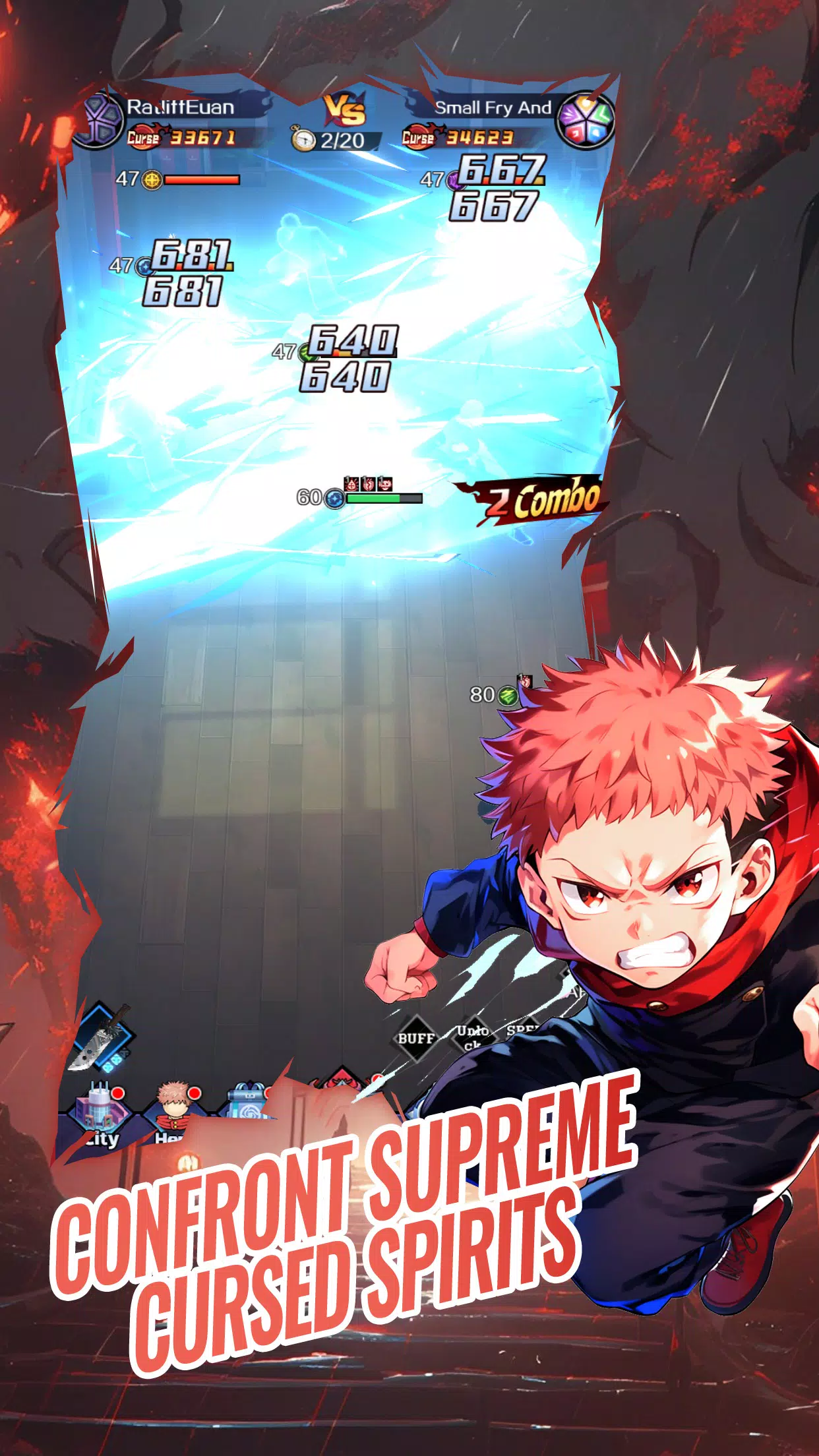 Jujutsu Masters: Cursed Rivals Ảnh chụp màn hình 1