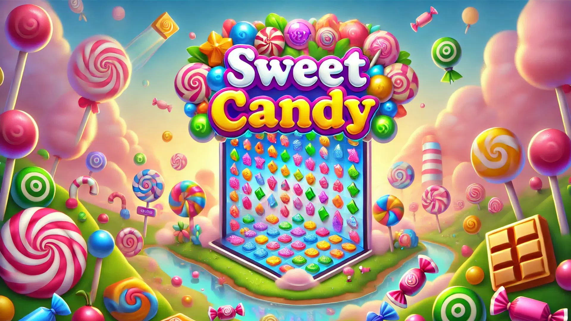 Sweet Candy - Match 3 Puzzle Captura de pantalla 3