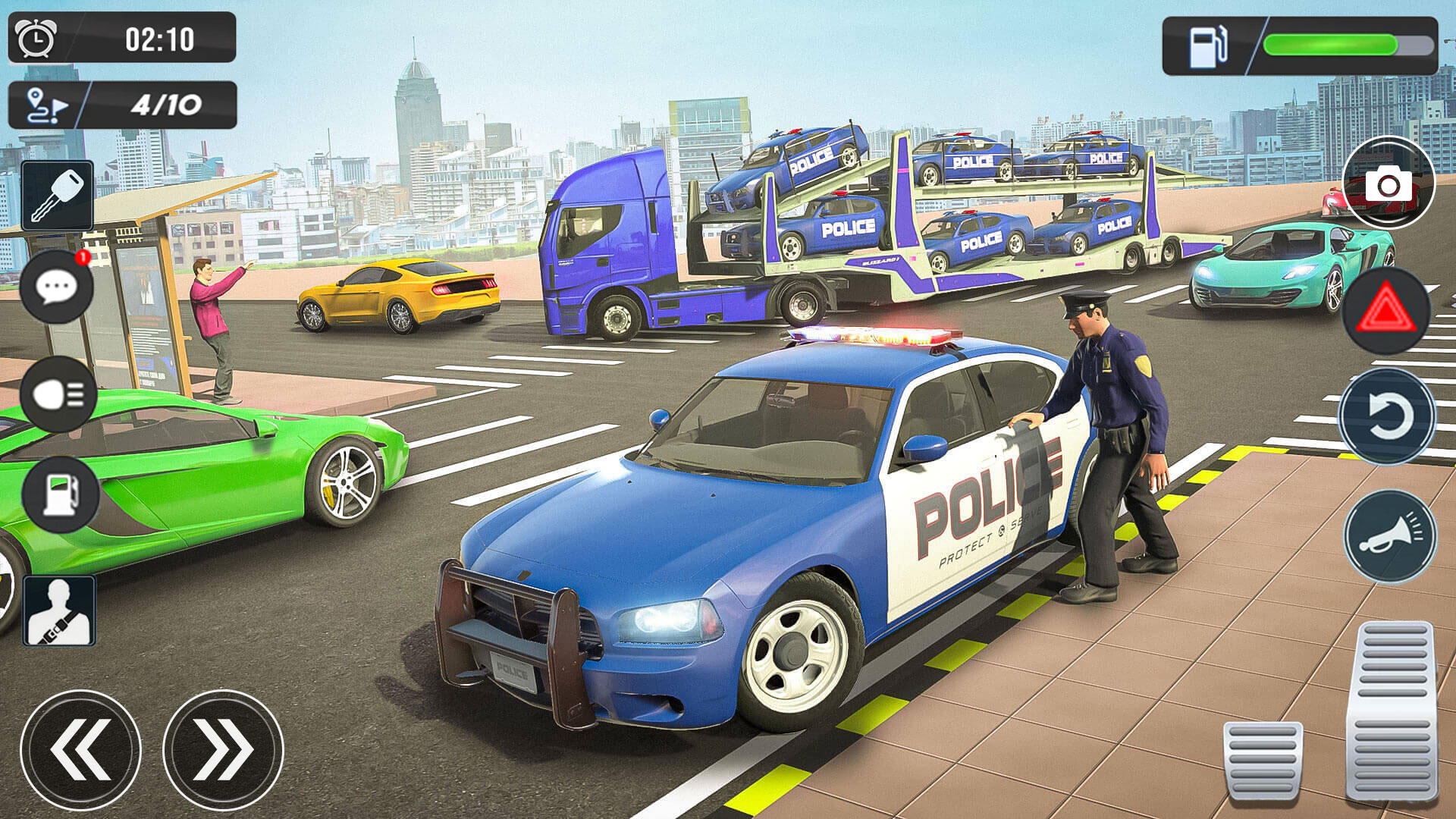 Police Games: Truck Transport スクリーンショット 1