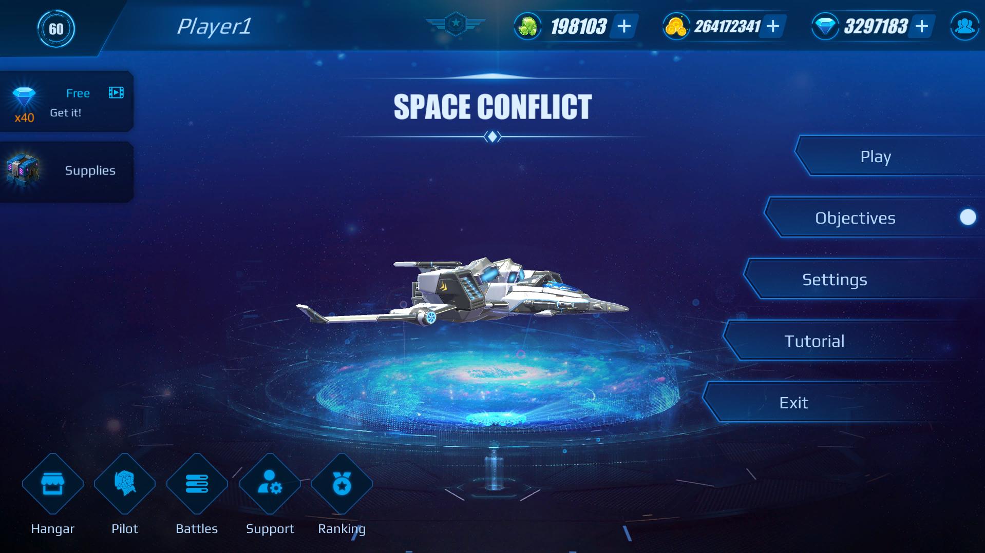 Space Conflict Zrzut ekranu 0