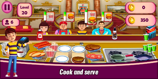 Rudra Cooking Restaurant Game Zrzut ekranu 0