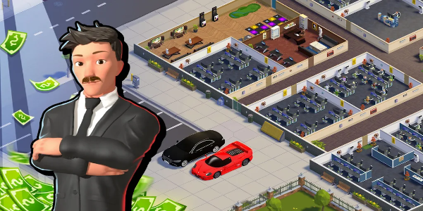 Idle Office Tycoon Mod Tangkapan skrin 1