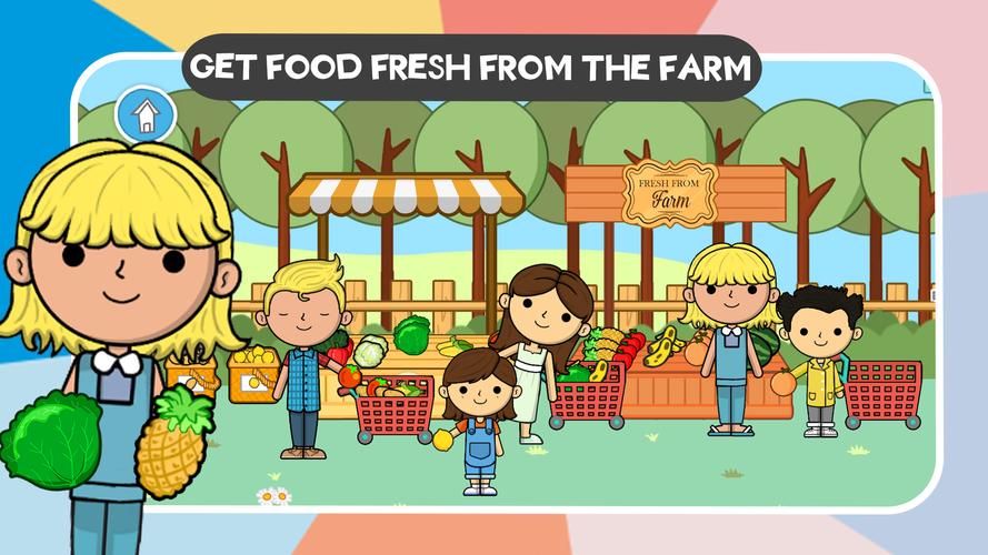 Lila's World: Grocery Store Ảnh chụp màn hình 0