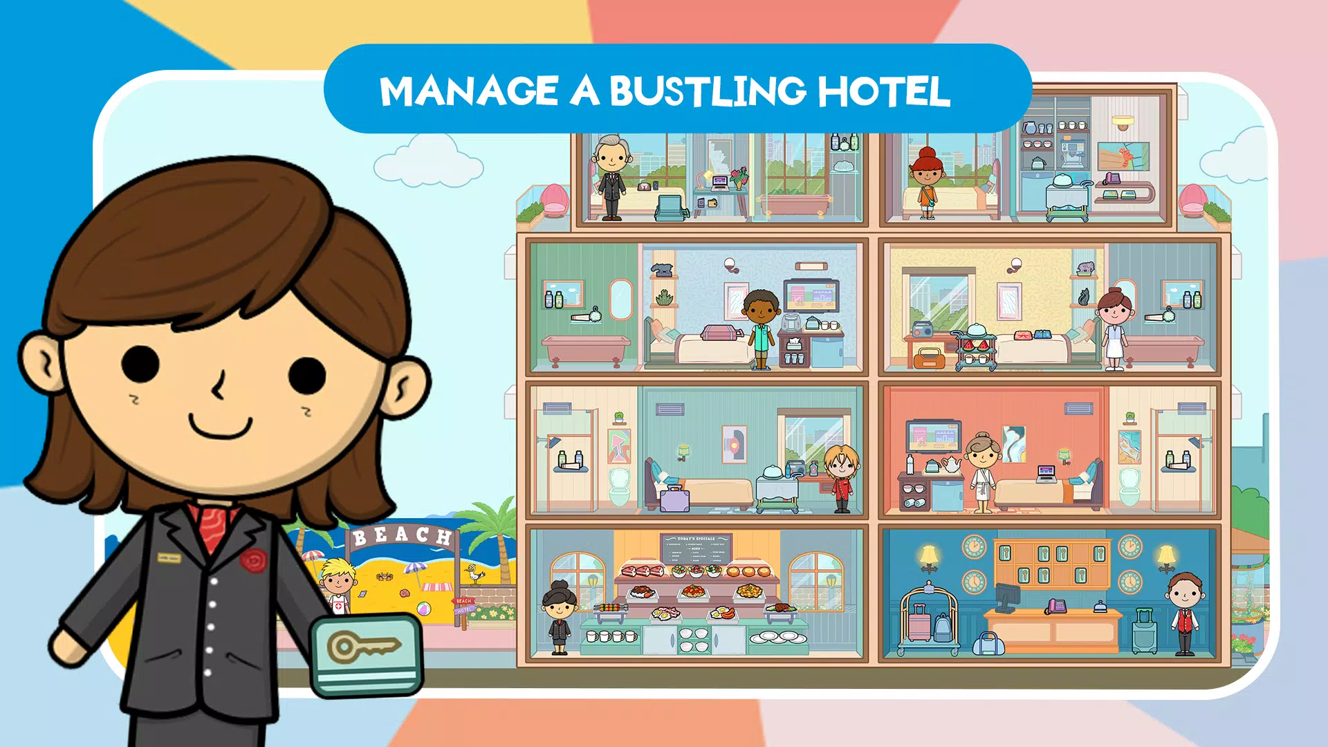 Lila's World: Hotel Vacation স্ক্রিনশট 0